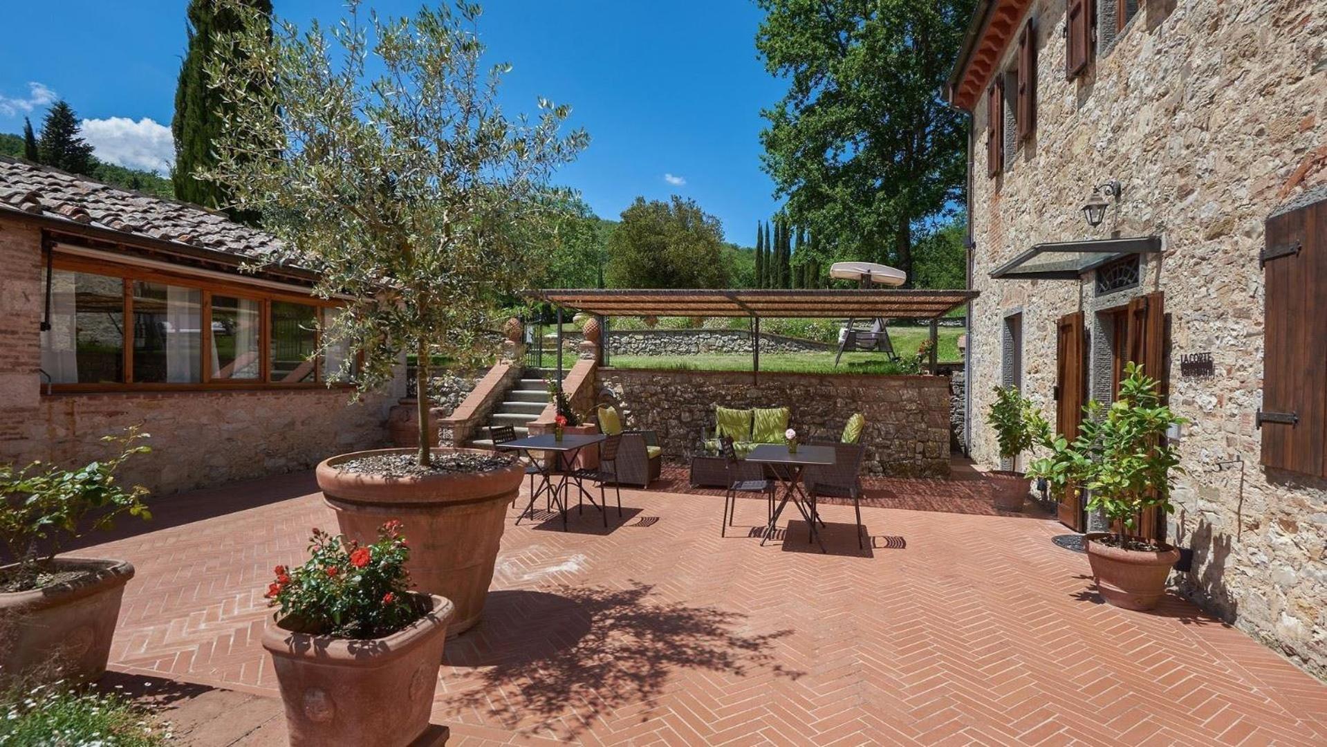 La Corte Del Chianti Classico Gaiole in Chianti Exterior foto